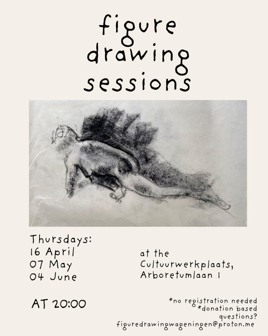 Figure drawing session