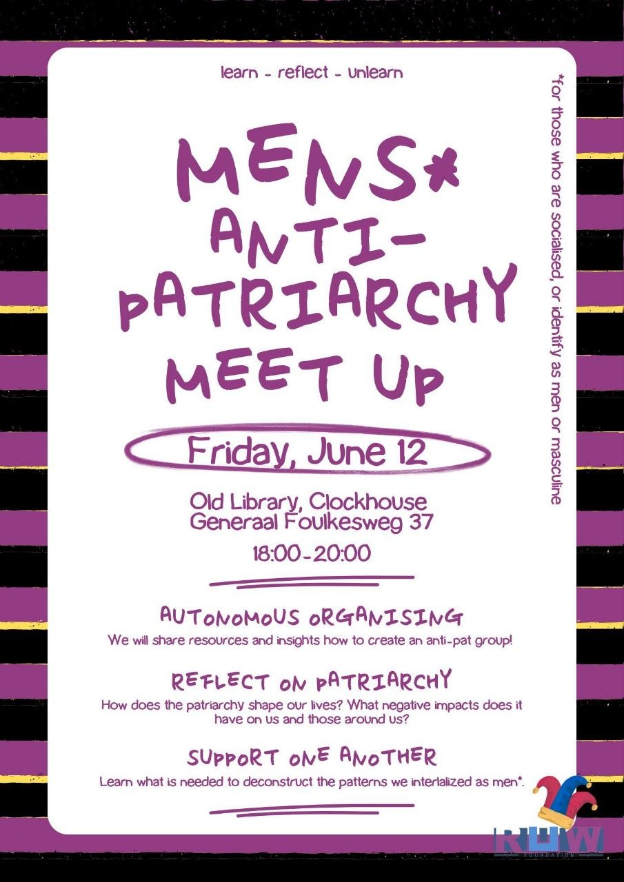 Mens Anti-Patriarchy Meet up